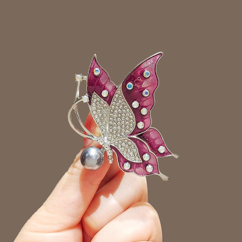 Luxury Korean Bow Brooch – Elegant and Versatile Pin for Suits and Attire
