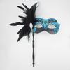Halloween Masquerade Mask Black Feather Sexy Half Face Eye Party Cosplay Performance