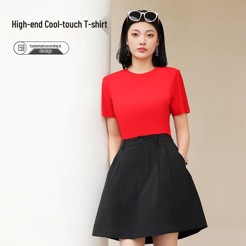 

Qianyiyang Round Neck T-Shirt XL
