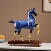 Chinese Style Success on Horseback Ornament for Living Room, Office, or Wine Cabinet - Ideal Housewarming or Opening Gift
