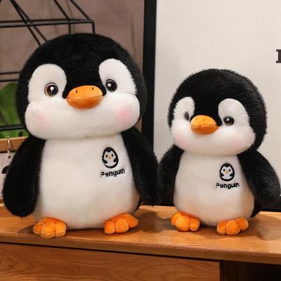 25cm-50cm Weicher Dicker Pinguin Plüschtier Niedlicher Schwarzer Pinguin Fellpuppe Spielzeug Heimdekoration Spielzeug Kinder Geburtstagsgeschenk