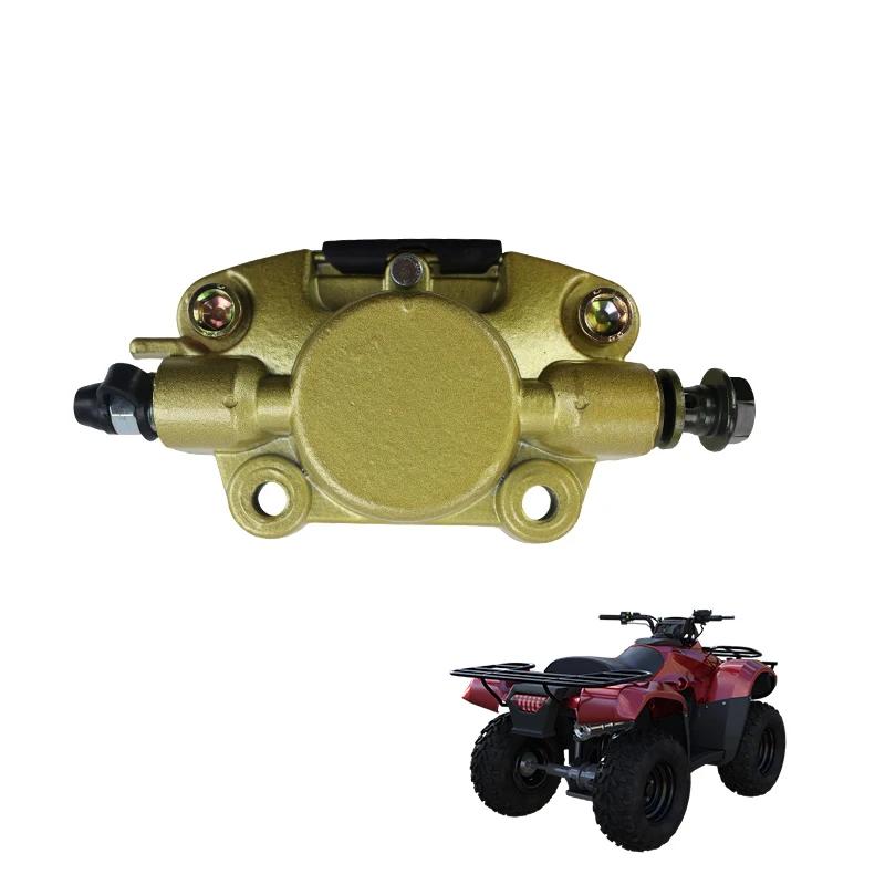 

LINGQI RACING Гидравлический дисковый тормозной суппорт Тормозные колодки для 110cc 125cc 150cc 250cc Квадроцикла Багги Скутера Аксессуары золотой