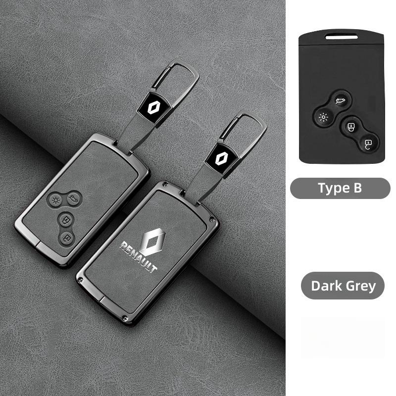 Pour Renault 2026 Nouveaux Enjoliveurs Mode Housse Coque pour Clé de Voiture Pour Renault Koleos Kadjar Captur Megane Talisman Espace Clio Zoe