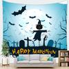 Halloweenthemed backdrop decoration fabric digitalprinted polyester tapestries living rooms bedrooms macrame wall hanging