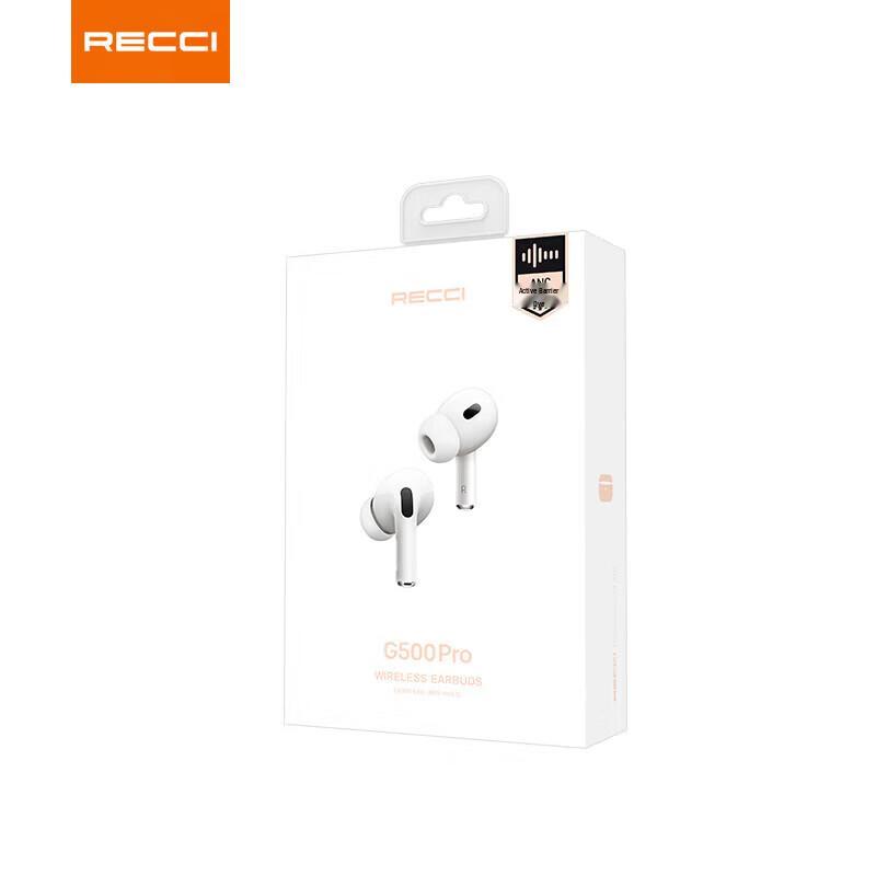 Recci G500C Pro Hi-Fi Noise-Cancelling Wireless Earbuds