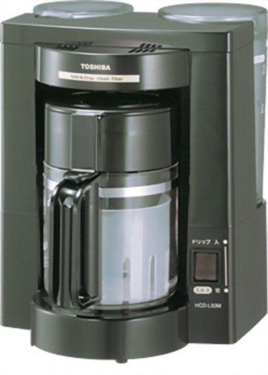 

Кофеварка TOSHIBA черная HCD-L50M(К)