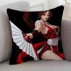 GAME The King Of Fighters Pillowcase Toon Gift Cushion Cover Bedroom Home Sofa Chair Seat Decor Pillow Case