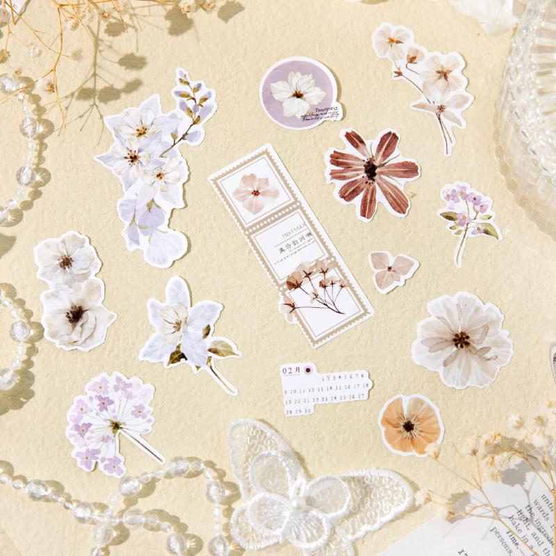 Journal GO 6x200cm Four Seasons Masking Tape DIY Scrapbooking Decor Photo Album Collage Junk Journal Aesthetics Stickers