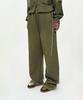 ADSB ANDERSSON BELL Unisex Piping Line Dyed Sweat Pants Apa875U(Khaki)