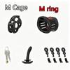 Male Chastity Cage Chastity Lock with Cock Rings for Beginner Sissy Chastity Belt BDSM Abstinence Peins Plug Fetish Sex Toys 18+