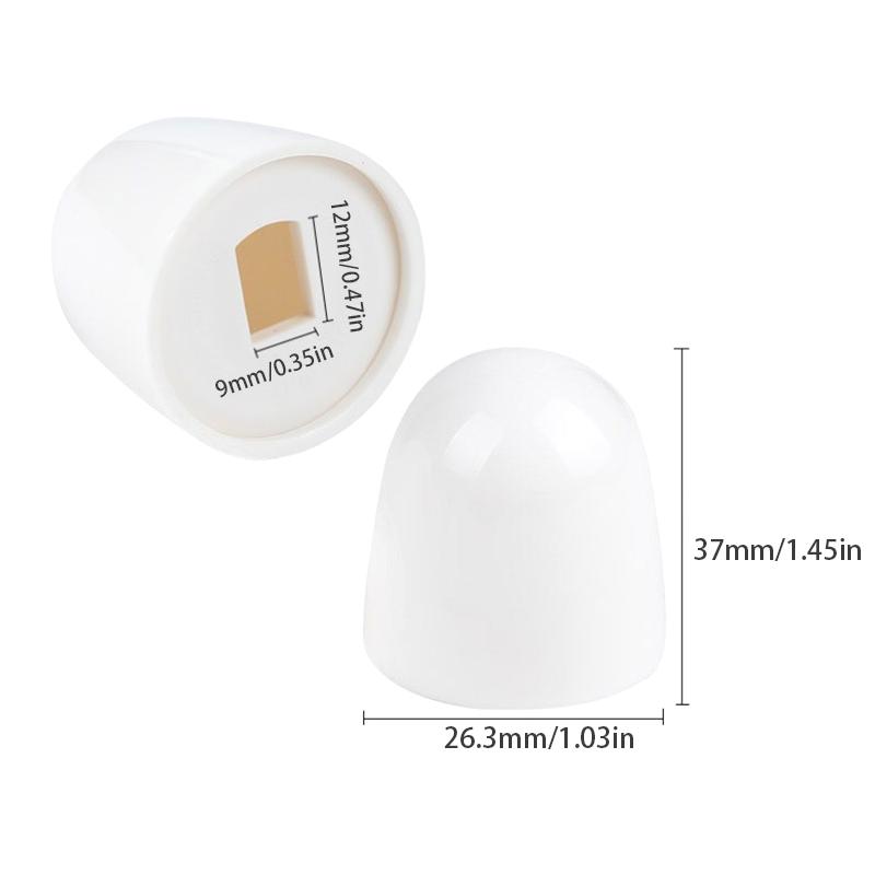 1Set Universal Plastic Toilet Bolt Covers Toilet Bowl Push-On Bolt Screw Caps Toilet Decoration For Home Bathroom Accessories