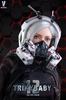 VERYCOOL VCF-2060 1/6 Scale Head Carving, Beautiful Girl Head Sculpt, Fits 12-Inch Female Action Figures (A)