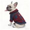 Pet Denim Jacket for Small Dogs & Cats - Winter Warm Velvet Button Vest