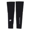 Kapelmuur Cycling Arm Carbon Made In Size XL Warmers, Check, Italy, Fleece-Lined, Black,