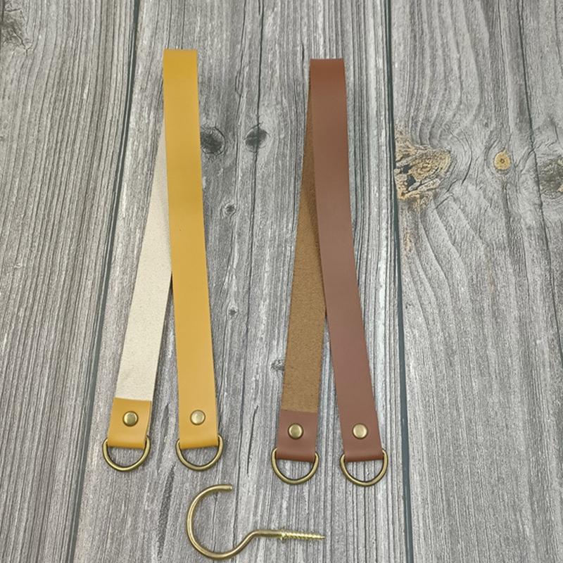 2 Piezas Abrazaderas de Cortina de Cuero Hebilla de Cortina de Cuero Creatividad Soportes de Cortina Clásico Europeo Retro Abrazaderas de Cortina