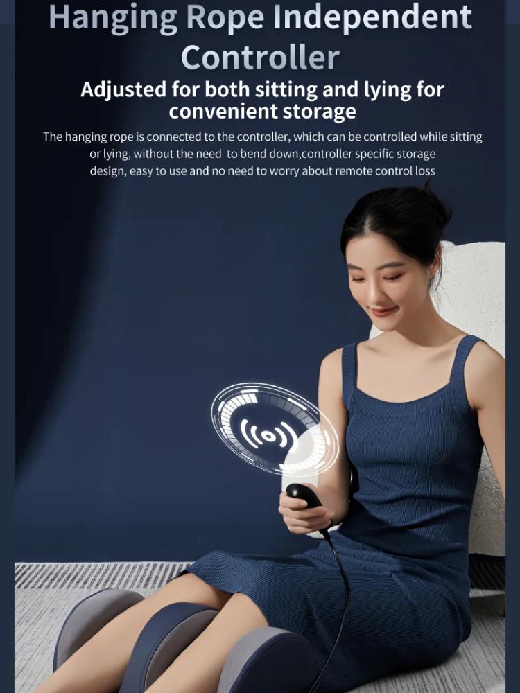 Newest 2 In 1 Shiatsu Foot Massager with Heat for Plantar Fasciitis Feet and Calf Massager Machine for Tired Muscles Pain Relief