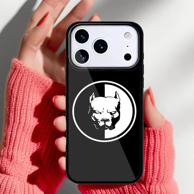 Pit Bull Lovely Pet Dog Pitbull Phone Case for iPhone 17 Air 16e 15 14 13 Pro Max Back Cover for 12 11 Pro Coque