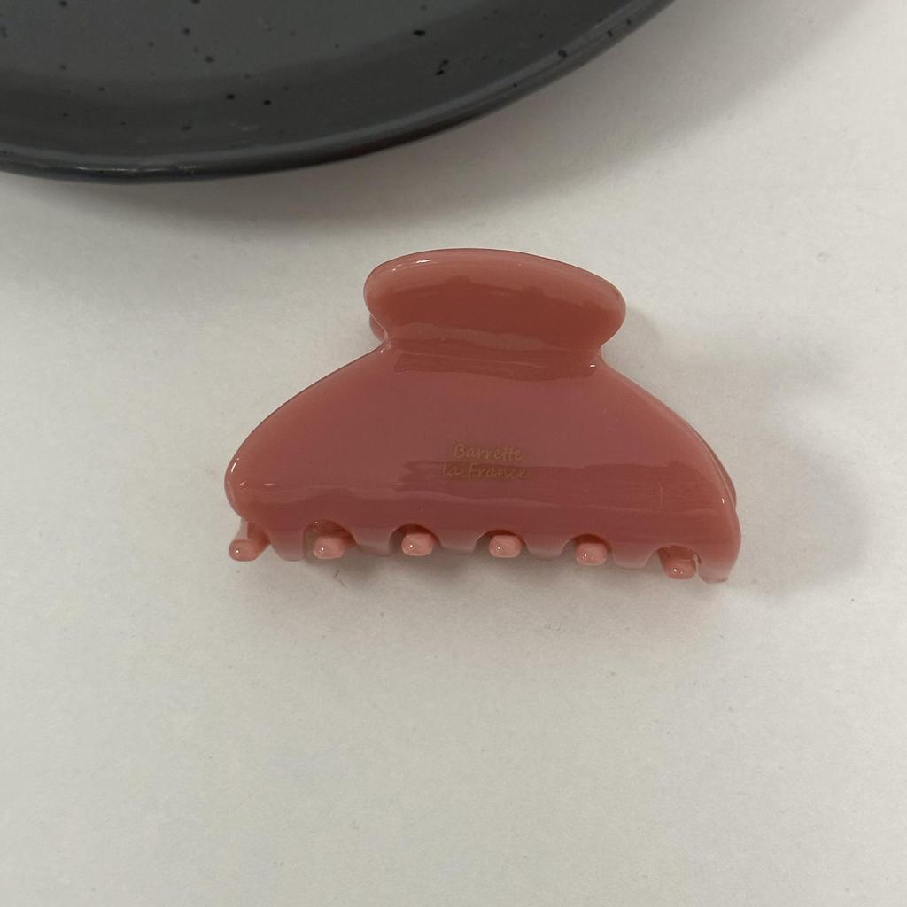 Korean Gold Label Candy Color Acetate Medium Hair Claw Clip