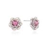 Shine Flower Silver Earrings OTE122915QWP