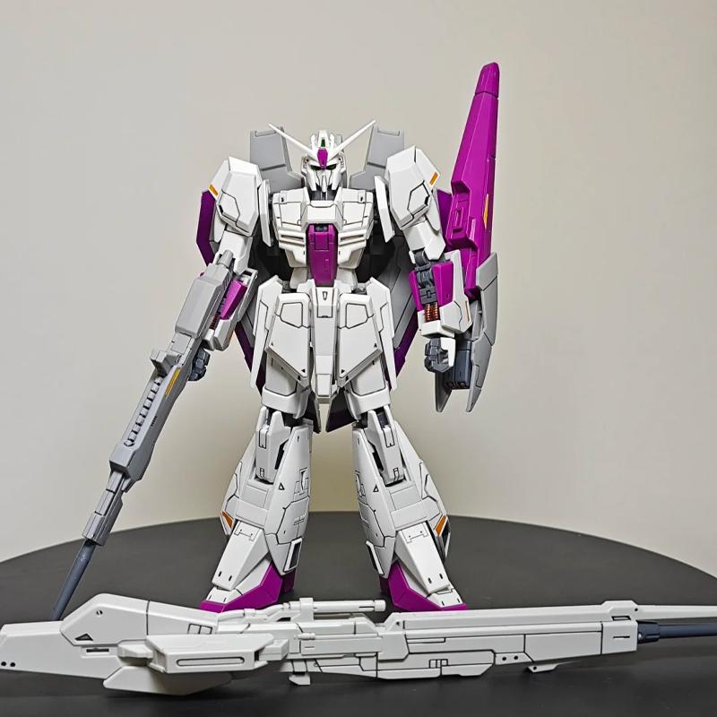 JMS HG 1/144 MSZ-006 ZETA Zestaw Modelarski do Składania Figurki Akcji Zabawki Puzzle dla Chłopców Prezenty Świąteczne Dekoracja Biurka Lalka Kolekcjonerska
