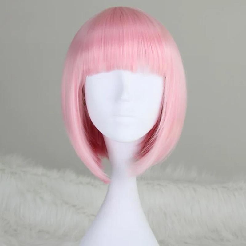Cosplay Short Colored Wig Halloween Christmas Costume Party
