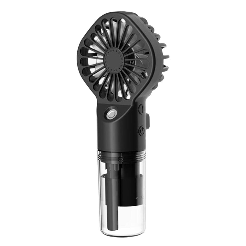 Portable Handheld Misting Fan Mini Makeup Lash Fans 4 Speeds Water Spray Fan