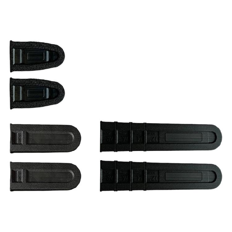 Black Plastic Safety Chain Sawing Protective Chainsaw Bar Sheath for Efficient Storage and Protections of Sawing Blade
