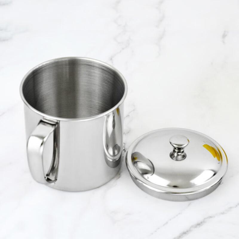 

304 Stainless Steel Kids Anti-Scald Cup with Lid and Handle