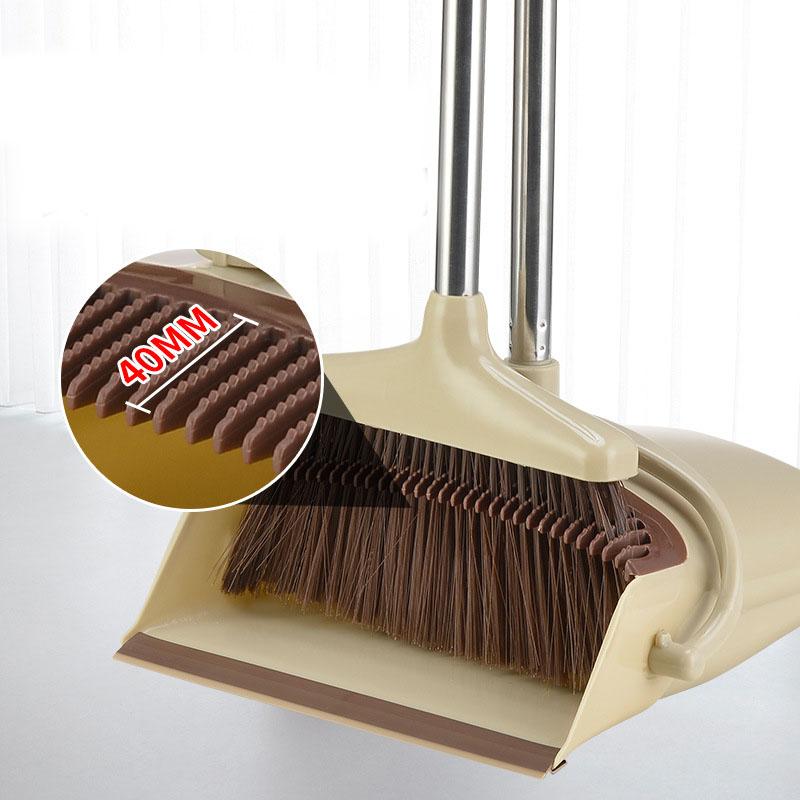 Buy Foldable Broom Set Household Sleeve Broom Extension Broom 4 Rows of