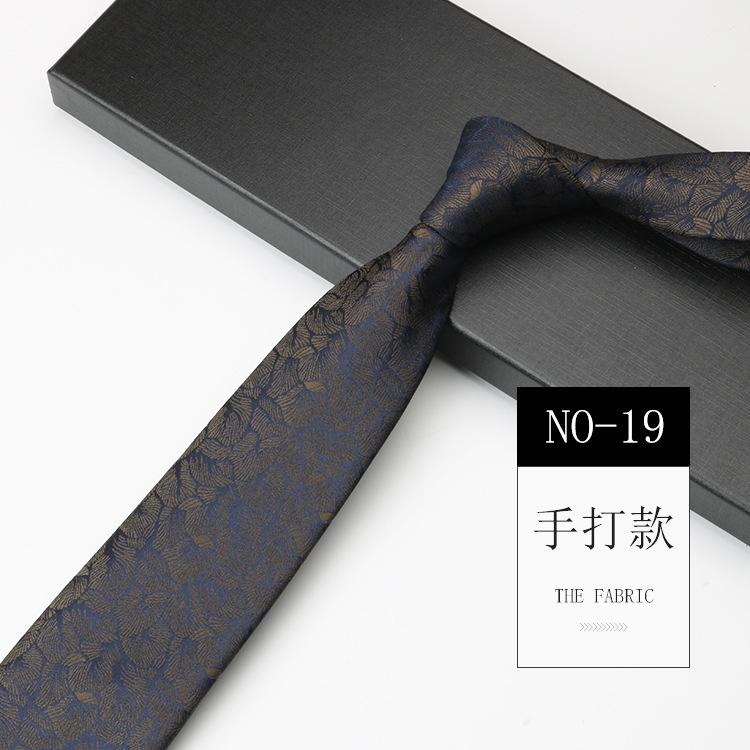 Obchodní kravata Pánský oblek Šaty Červená Zelená Host Pódium Svatba 8cm Vzor Ruční vázání