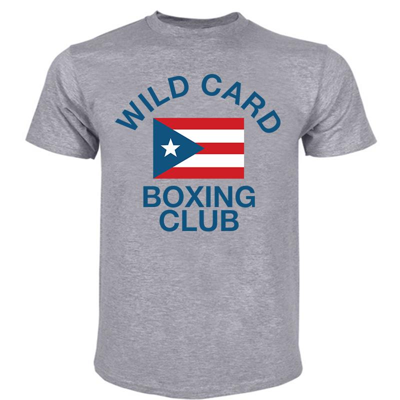 Herren Marken T-Shirt Sommer T-Shirts Für Männer NEU Wild Card Boxing Club Freddie Roach Miguel Cotto Puerto Rico Boxen T-Shirts