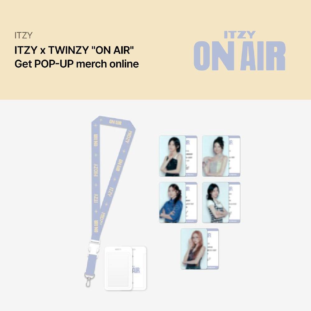 Pre-order ITZY ON AIR Get POP-UP Lanyard Set