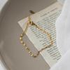 Simplicity Stainless Steel Lip Chain Bracelets for Women Ladies Fashion Gold Color Adjustable Bracelet Party Jewelry Accessories