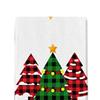 Christmas Napkin Cartoon Printing Washable Hotel Restaurant Dining Banquet Table Decor Napkin Kitchen Dish
