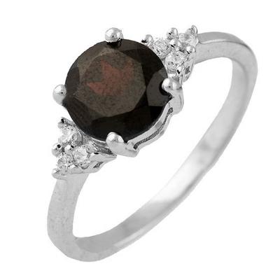 Silver Ring with Natural Garnet 1.613ct (1228456)