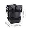 Waterproof Motorcycle Tail Bag 6-8L PVC Saddle Dry Luggage Outdoor Back Sear Pack Motorbike Pannier Shoulder Bag Travel Storage