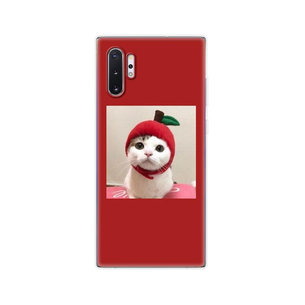 Silikonový kryt na telefon Pro Samsung Galaxy Note 10 Note10 Pouzdro Měkký TPU Zadní kryt Pro Samsung Note 10 plus fundas Coque nárazník