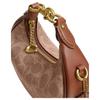 Coach Cow Leather Shoulder Bag Mini Women's Brown CR510-B4XHG