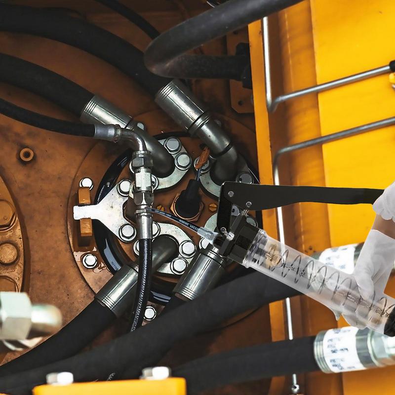 Fettkartusche für Bauwesen 12000 PSI Schwerlast-Fettpressengriff Fett-Herstellungsartefakt Fettnippel für Fahrzeug Traktor Wohnmobil Auto