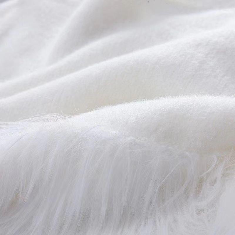 Tassel Cable Knit Sweater - Women's Winter Loose Pullover