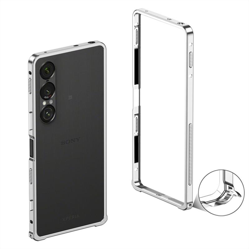 Kühlmedium Rahmen Hülle Für Sony Xperia 1 VII 1 VI 5G Aluminiumlegierung Metallrand Handyhülle