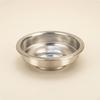Stainless Steel Coffee Powder Bowl Easy To Clean 58mm Pressurized Strainer Basket Double Wall
