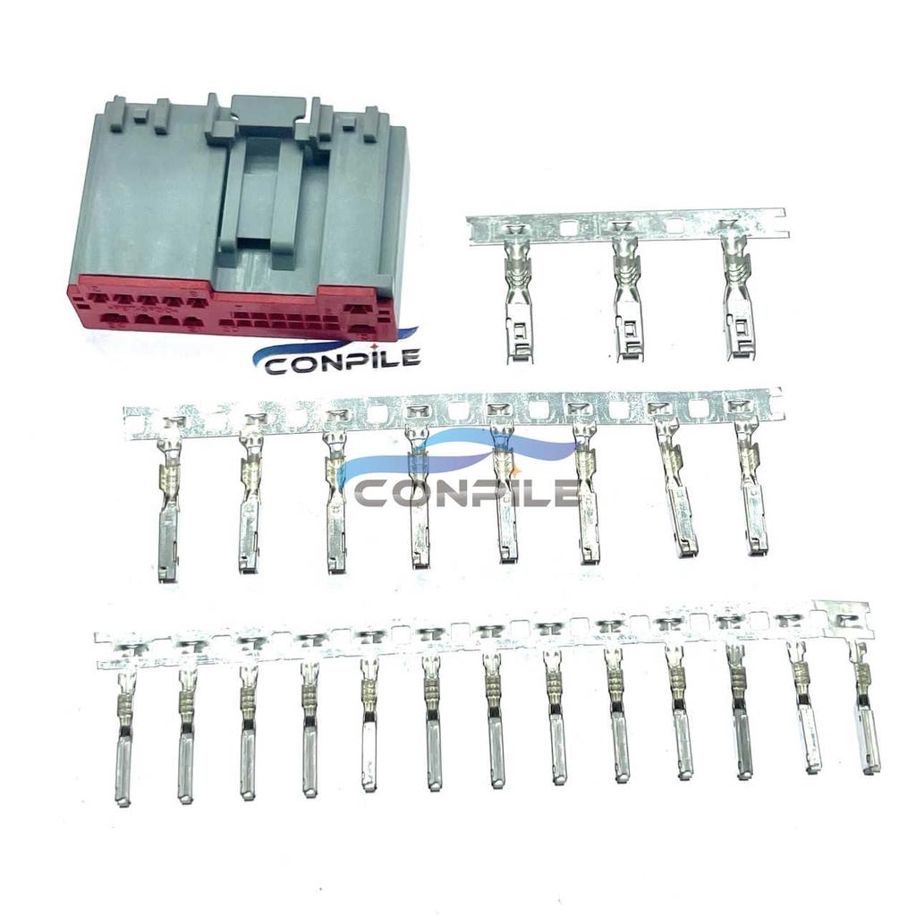 1pc for Ford New Mondeo Headlight Control Module C2129 Male Female Plug Connector 24PIN Follow-up