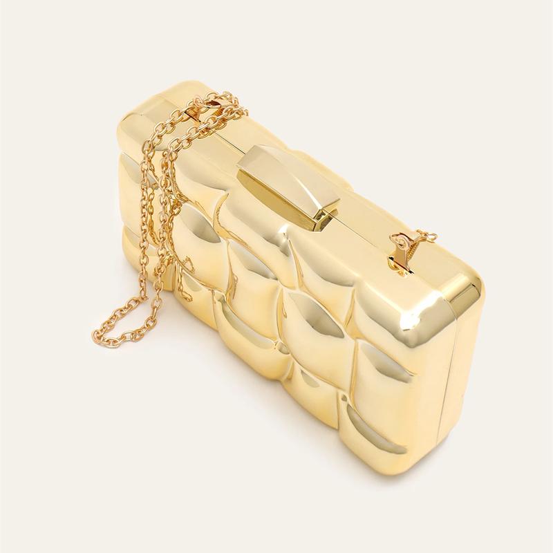 2025 Mode Marke Magischer Würfel Design Damen Acryl Abend-Clutch Tasche Glamourös Luxus Hochzeitsparty Bankett Tasche Schultertasche