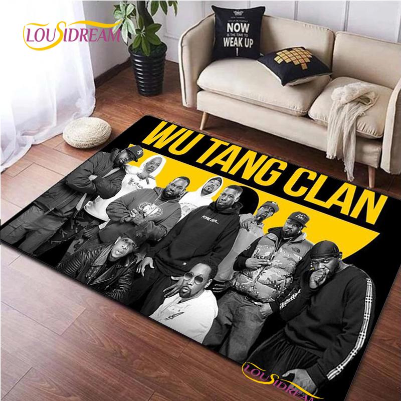 Music Star Rectangle Hip-Hop Carpet for Living Room Bedroom Rug Kitchen Kids Door Unslip Floor Mats Gift Photography Props Rug