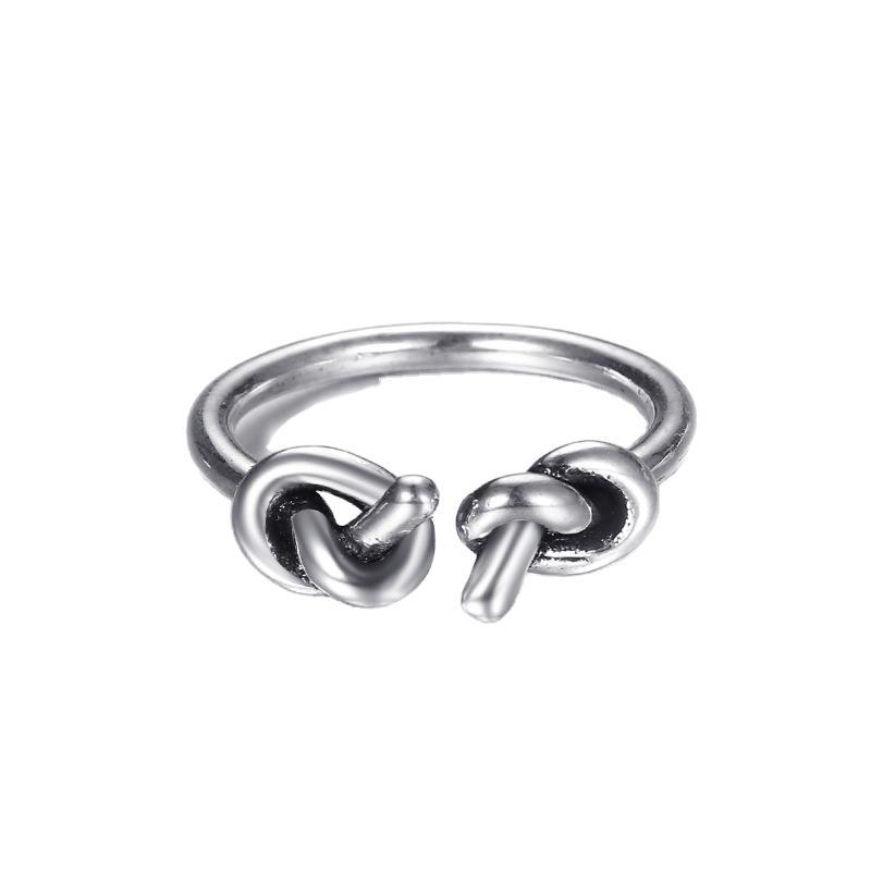 Opening Vintage Ring Female Simple Cold Wind Adjustable Index Finger Ring Small Fresh Personalized Finger Ring