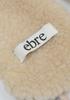 Ebeule Fluffy Reversible Earmuffs Beige