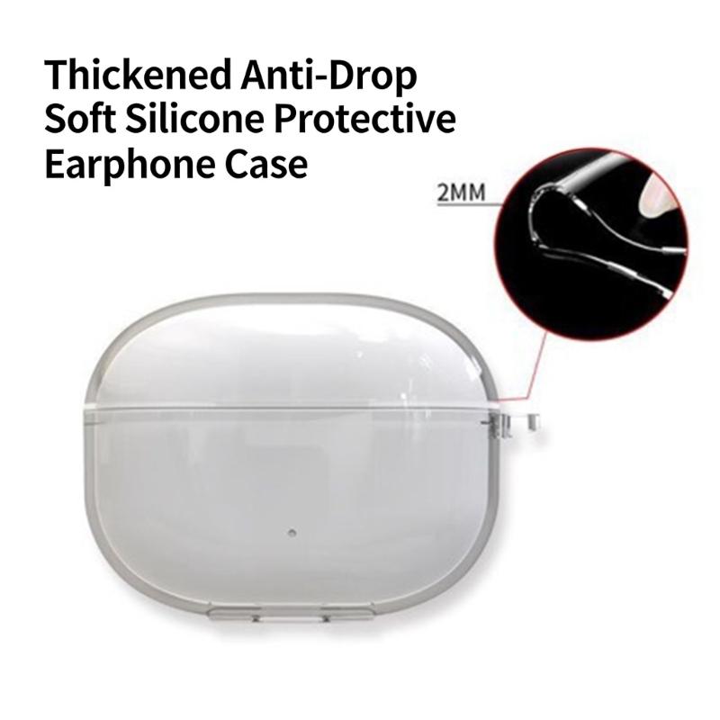 Earphone Skin Soft TPU Housing Case Dustproof Guard Shock Absorption Protective Cover Damage Prevention Sleeve For EA175