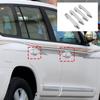LHD Silver ABS Outer Door Handle Cover for Toyota Land Cruiser LC300 +