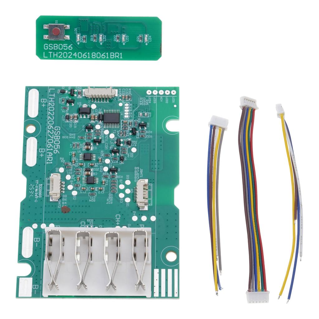 18650 Lithium Batteries Charging Protections Circuit Board Module PCB Case For 40V GMAX 29472 29462 Power Tool Assembly